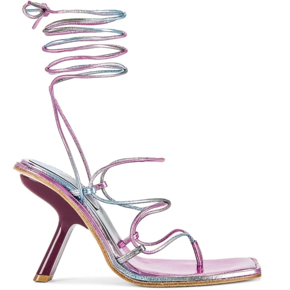 Song of Style Shoes - REVOLVE-SONG OF STYLE☆ VIV Ankle Wrap heels